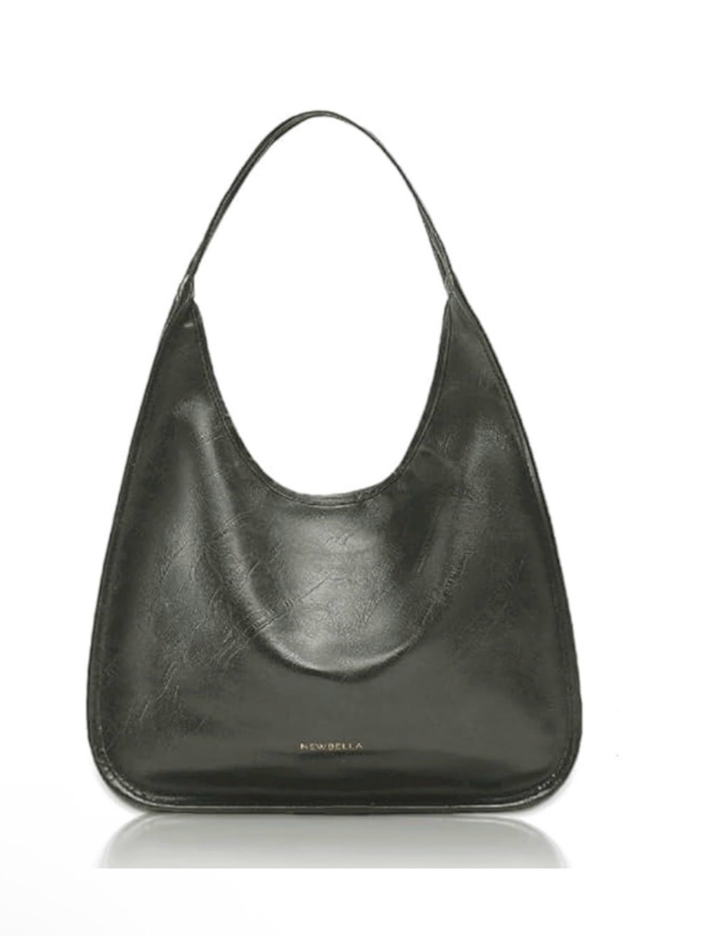 NWT NEWBELLA hobo purse PU leather. Shoulder bag, tote handbag for work green